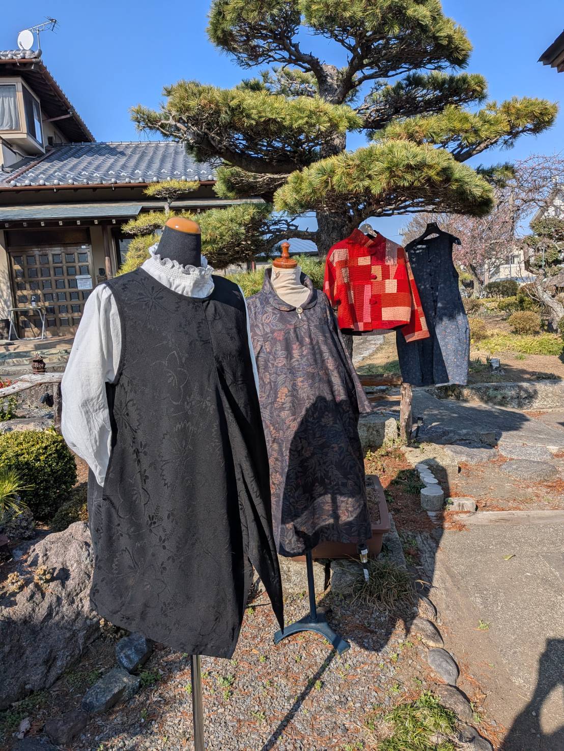 古布、着物でのリメイク展示販売